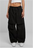 Urban Classics Ladies Cotton Parachute Pants black