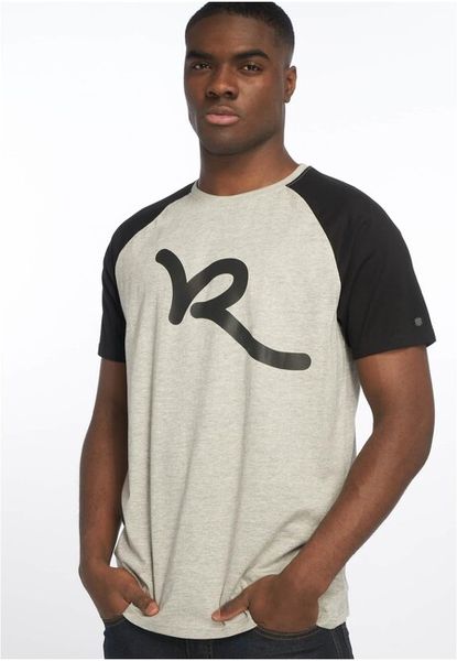 Urban Classics Rocawear T-Shirt grey melange/black