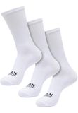 Urban Classics Simple Flat Knit Socks 3-Pack white
