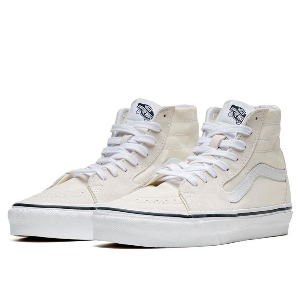 Vans UA SK8-Hi Tapered Suede Canvas Marshmallow