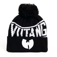 Wu-Tang Logo Winter Cap Black