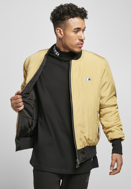 Starter Reversible Jacket goldensand - Gangstagroup.com - Online Hip ...