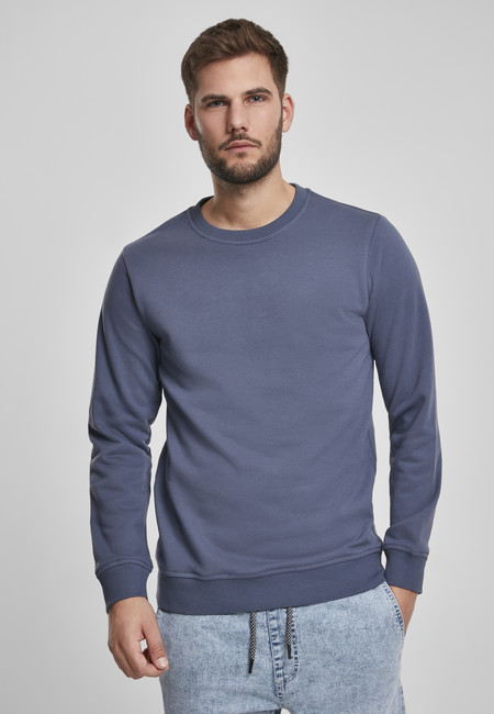 Urban Classics Mens Basic Terry Crew Sweatshirt 