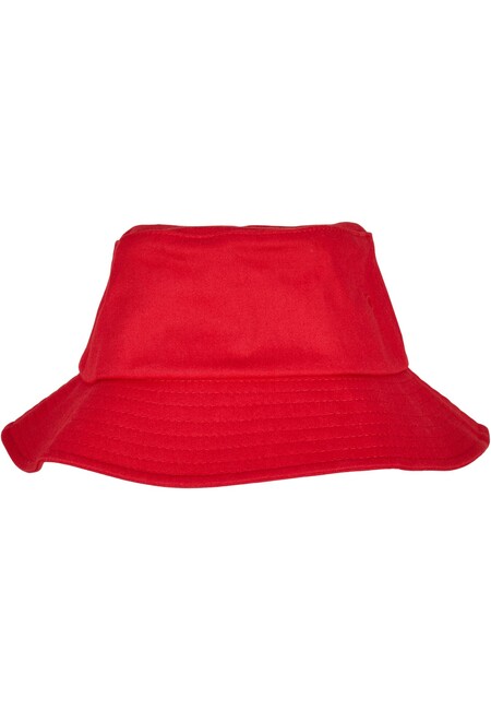 Urban Classics Flexfit Cotton Twill Bucket Hat Kids red - Gangstagroup.com  - Online Hip Hop Fashion Store