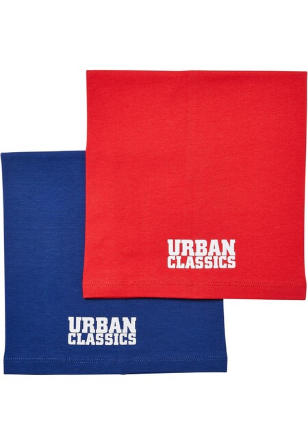 Urban Classics Logo Tube Scarf Kids 2-Pack blue/red - Gangstagroup.com -  Online Hip Hop Fashion Store