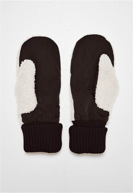 Urban Classics Nylon Sherpa Gloves black/offwhite - Gangstagroup.com -  Online Hip Hop Fashion Store