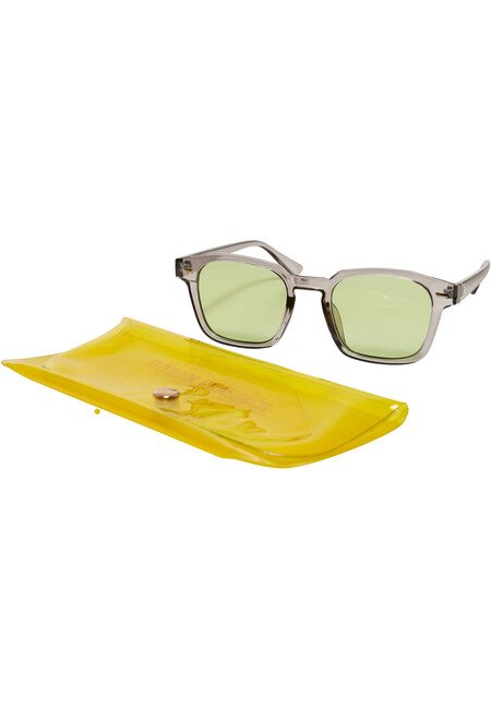 Urban Classics Sunglasses Maui With Case grey/yellow - Gangstagroup.com -  Online Hip Hop Fashion Store