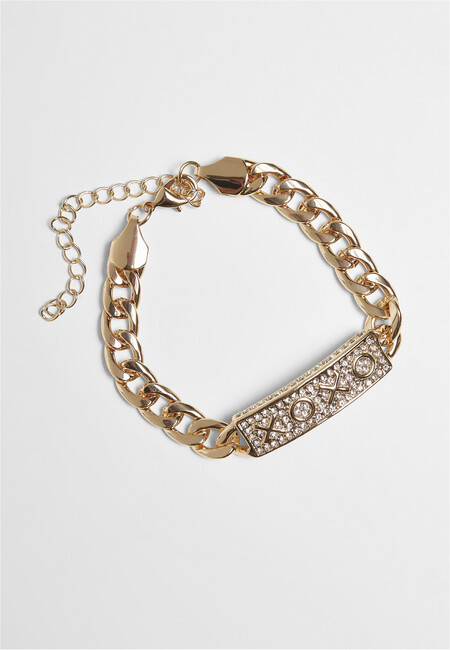 Urban Classics XOXO Bracelet gold - Gangstagroup.com - Online Hip Hop  Fashion Store